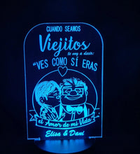 Lámpara amor personalizado de decoraconlaser