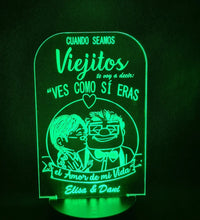 Lámpara amor personalizado de decoraconlaser