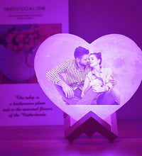 Lámpara Corazón personalizado de decoraconlaser