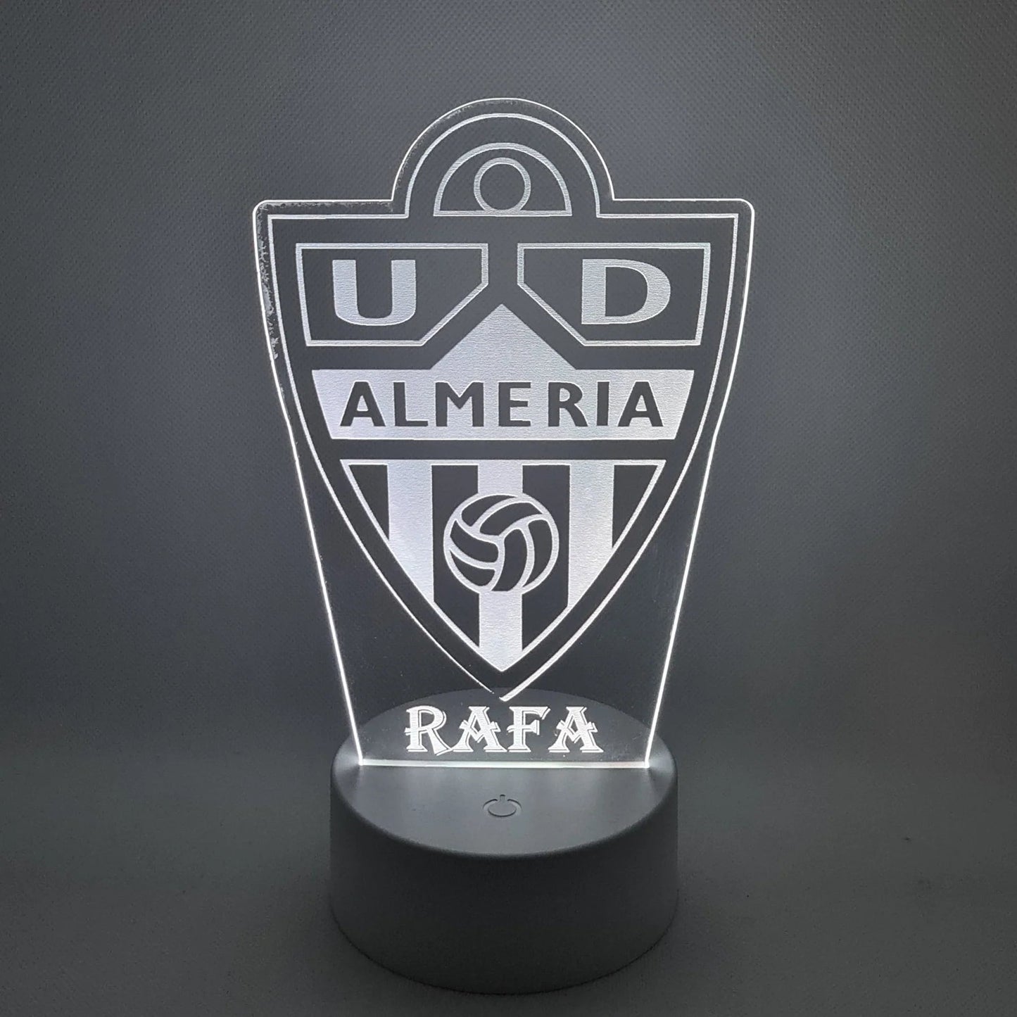 👉 Lámpara de fútbol personalizada con tu nombre y escudo – Envío gratis 24/48h personalizado de decoraconlaser