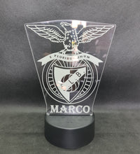 👉 Lámpara de fútbol personalizada con tu nombre y escudo – Envío gratis 24/48h personalizado de decoraconlaser