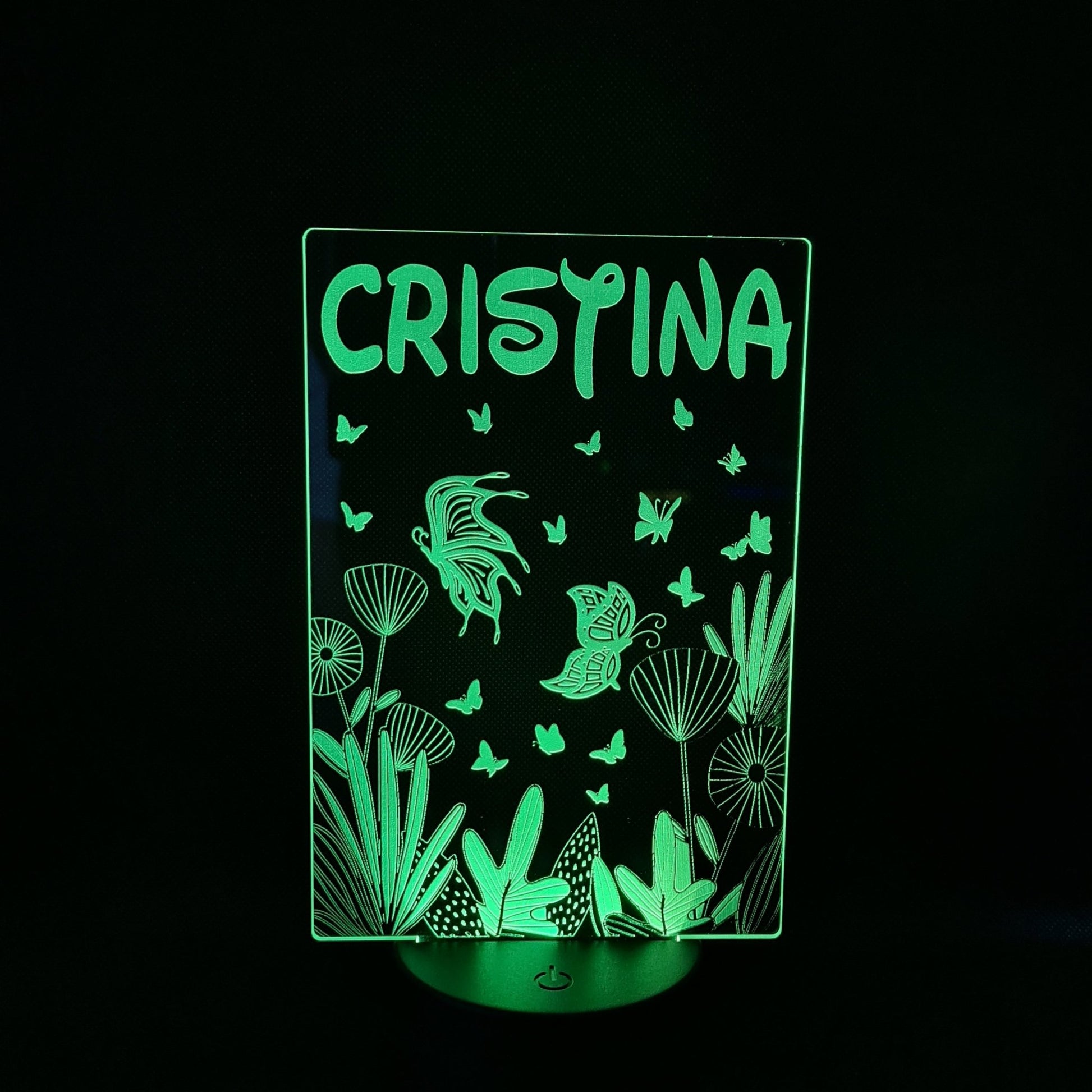 Lámpara Fantasía Personalizada – Luz LED Mágica en Acrílico personalizado de decoraconlaser