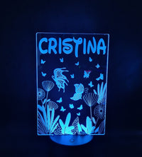 Lámpara Fantasía Personalizada – Luz LED Mágica en Acrílico personalizado de decoraconlaser