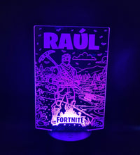 Lámpara Fortnite Personalizada – Luz LED en Acrílico con Mando personalizado de decoraconlaser