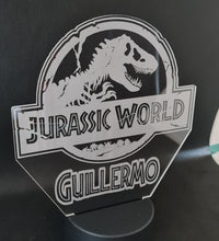 Lámpara Jurassic personalizado de decoraconlaser