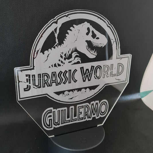 Lámpara Jurassic personalizado de decoraconlaser