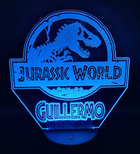 Lámpara Jurassic personalizado de decoraconlaser