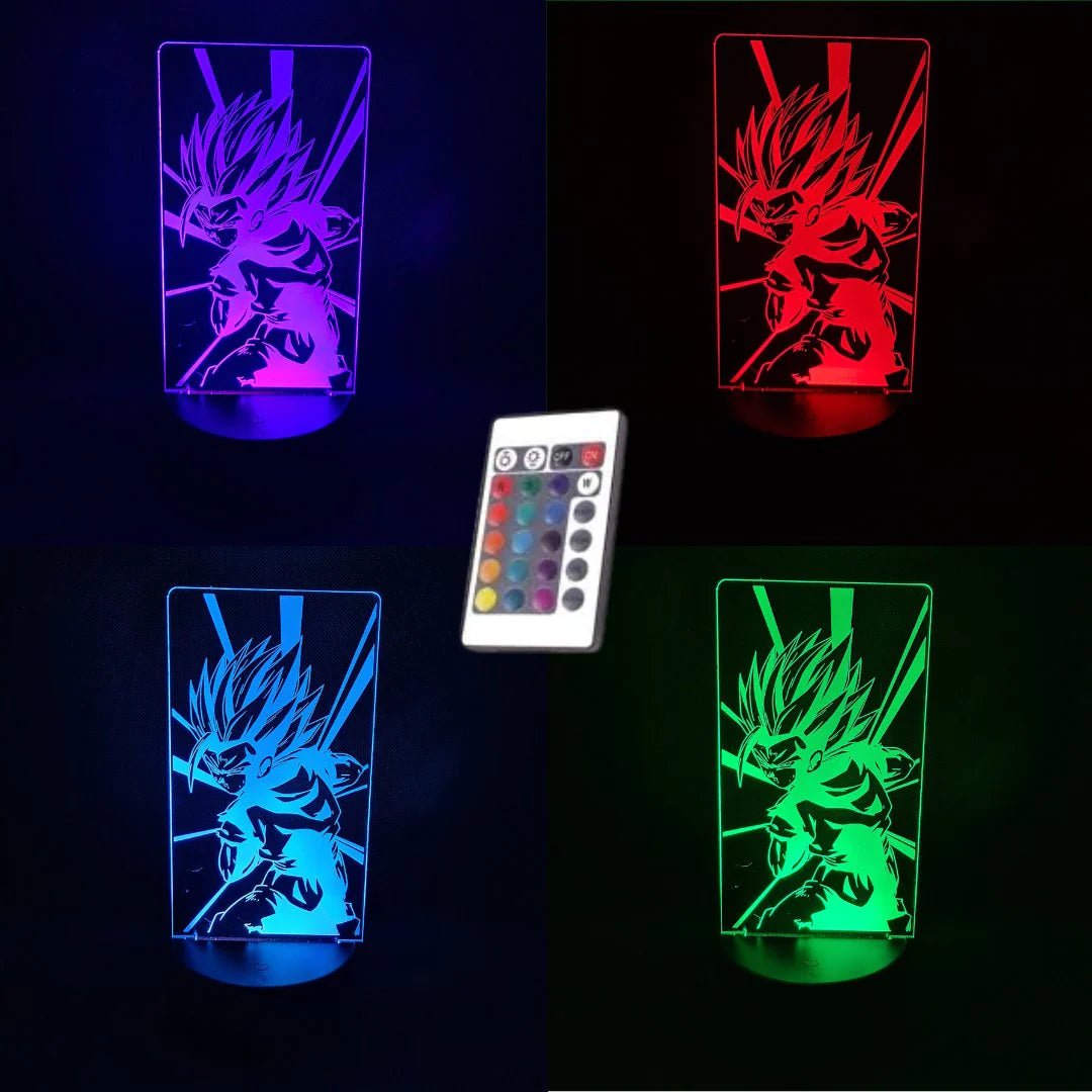Lámpara Led Gohan personalizado de decoraconlaser
