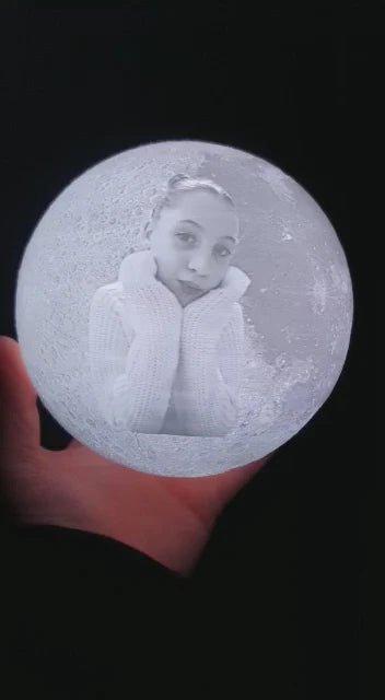 Lámpara Luna personalizado de decoraconlaser