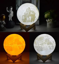 Lámpara Luna personalizado de decoraconlaser