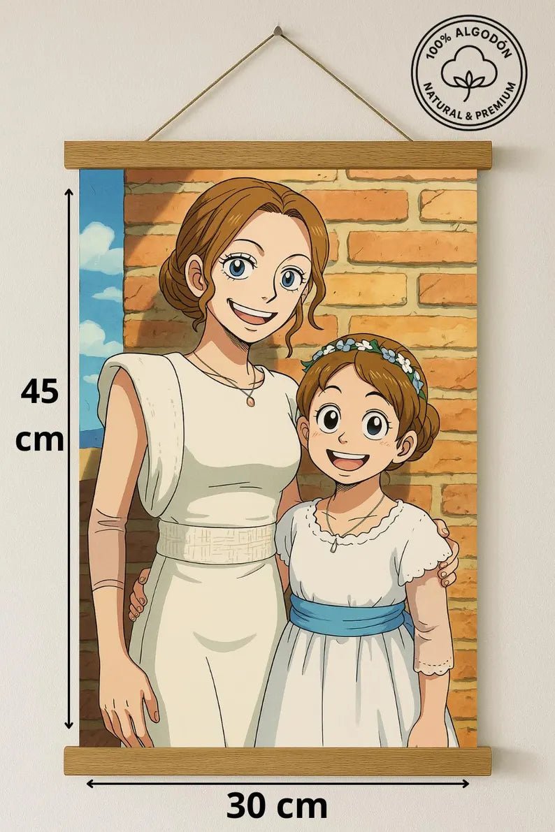 Lienzo Personalizado estilo Anime, Serie o Videojuego personalizado de decoraconlaser