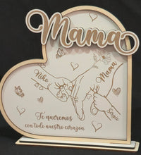 Manos entrelazadas personalizado de decoraconlaser