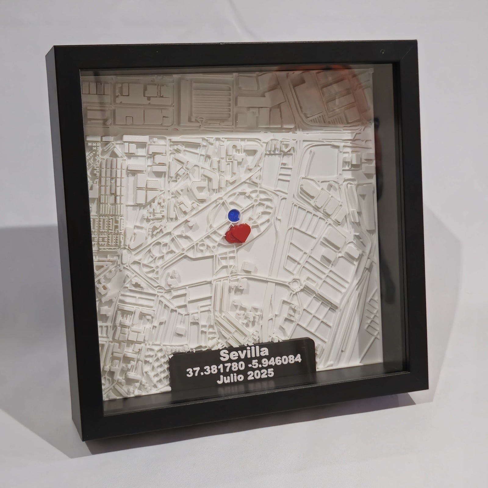 Marco Personalizado Calles en 3D personalizado de decoraconlaser