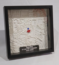 Marco Personalizado Calles en 3D personalizado de decoraconlaser