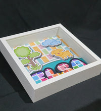 Marco Personalizado en 3D - Con Nombre y Diseño Único personalizado de decoraconlaser