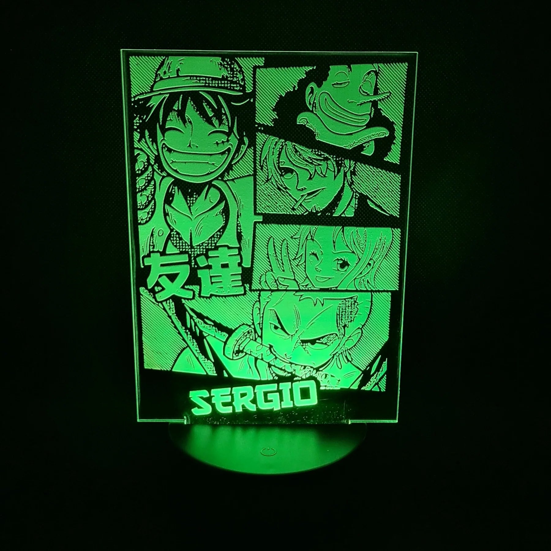 One Piece personalizado de decoraconlaser