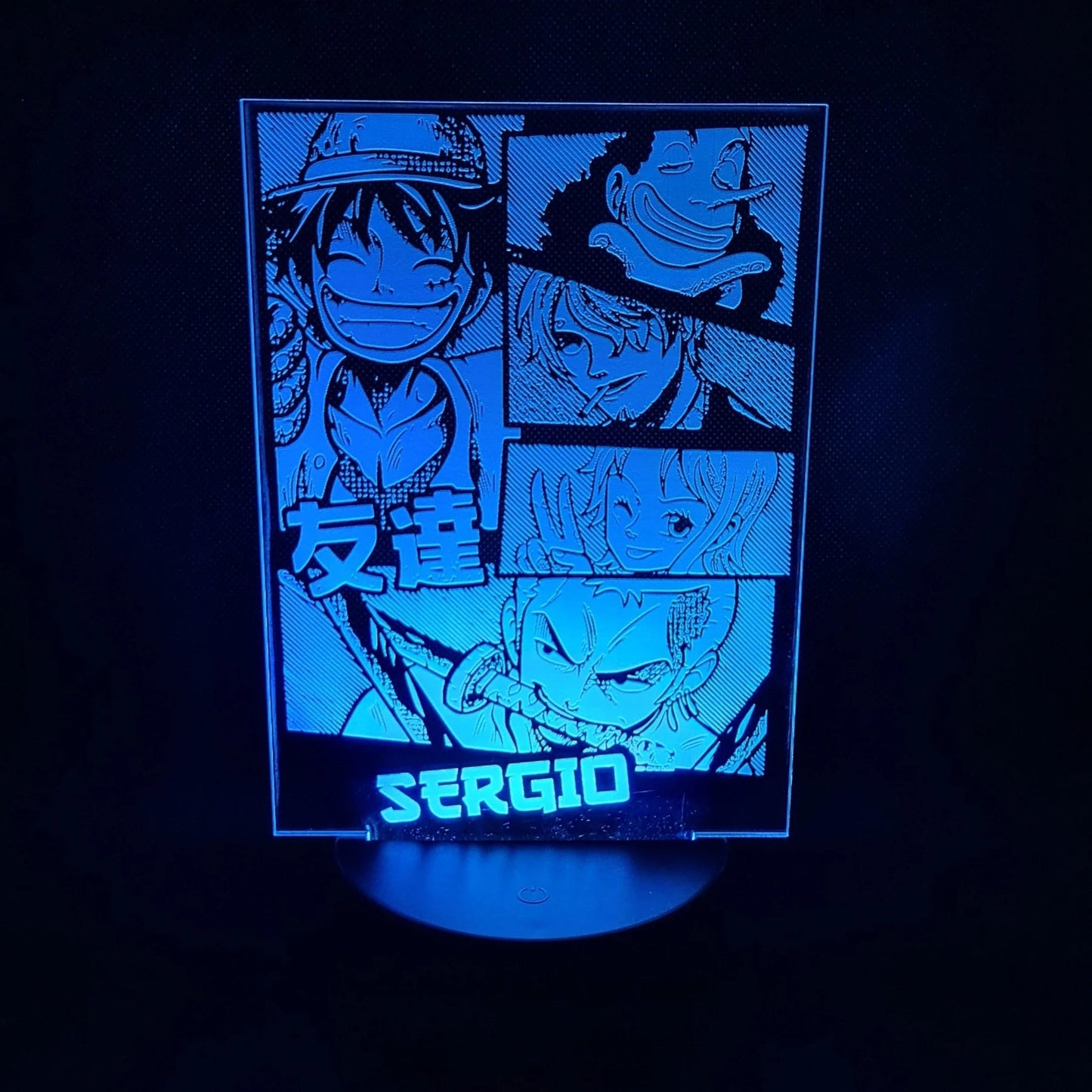 One Piece personalizado de decoraconlaser