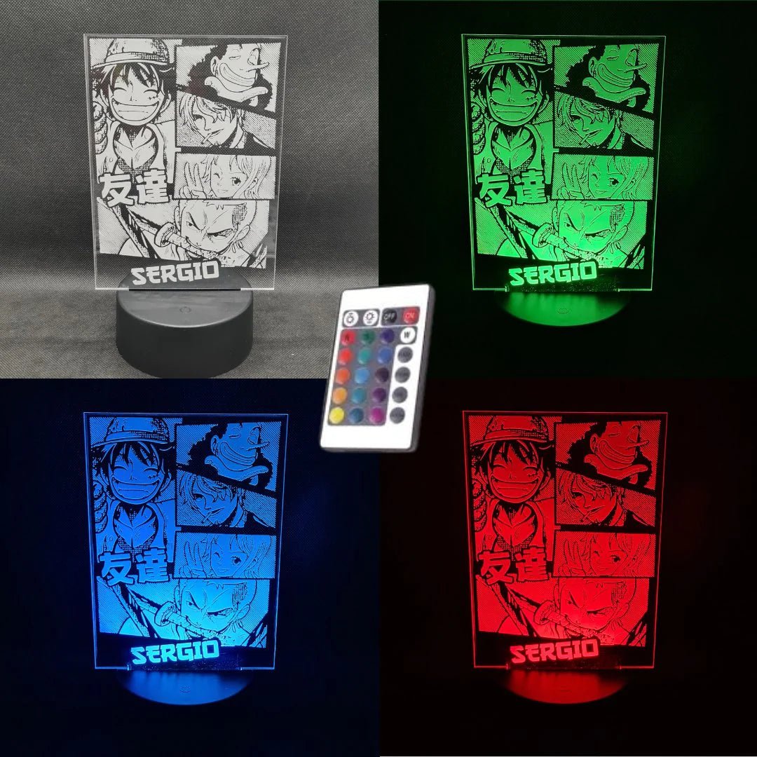 One Piece personalizado de decoraconlaser