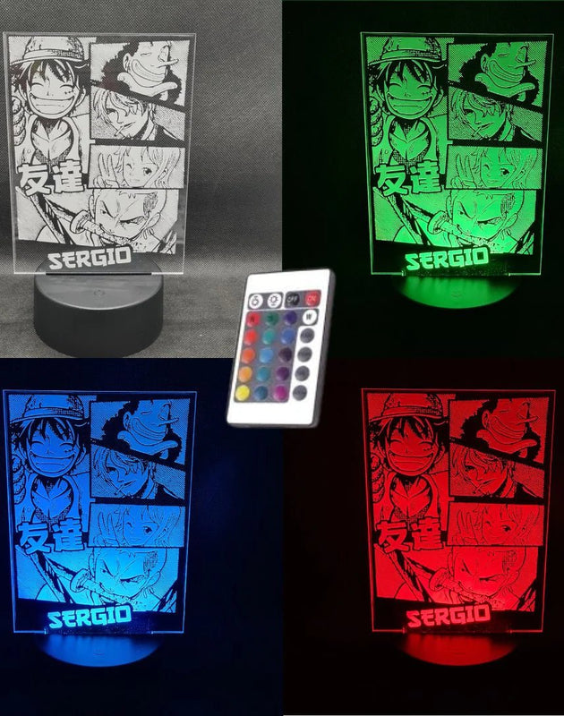 One Piece personalizado de decoraconlaser