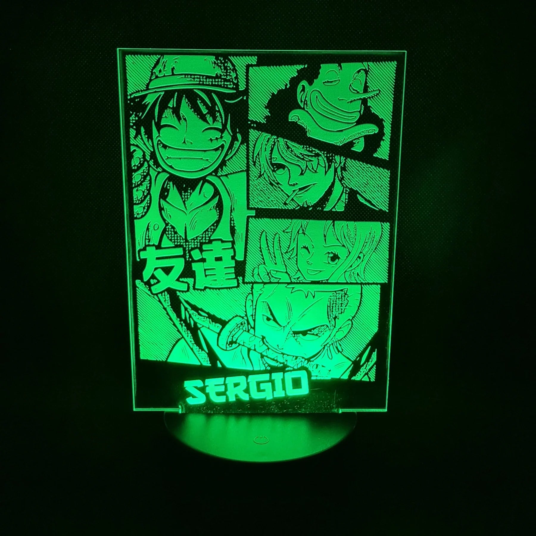 One Piece personalizado de decoraconlaser