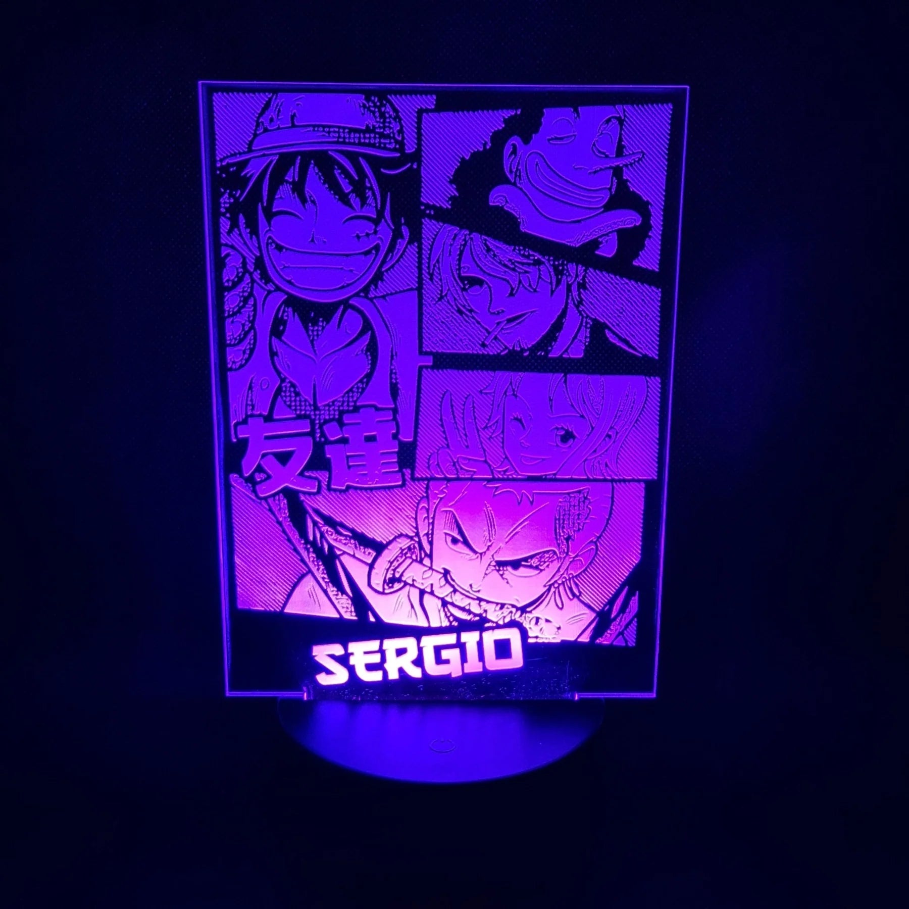One Piece personalizado de decoraconlaser