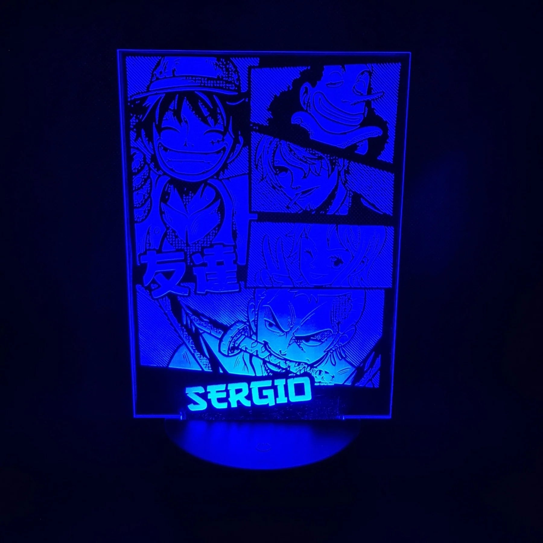 One Piece personalizado de decoraconlaser