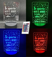 Regalo Romántico personalizado de decoraconlaser