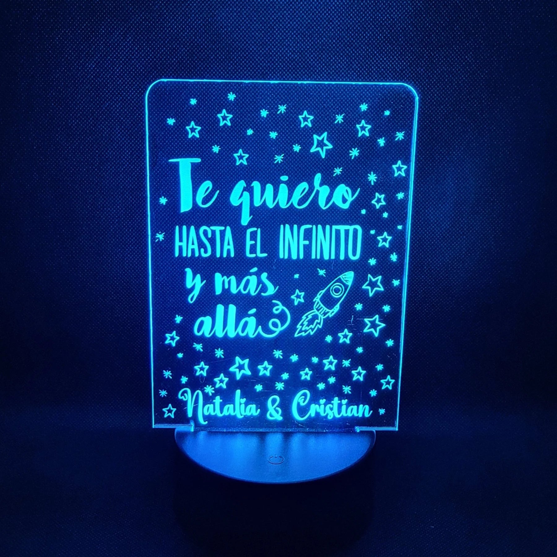 Regalo Romántico personalizado de decoraconlaser