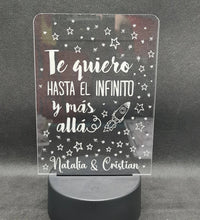 Regalo Romántico personalizado de decoraconlaser