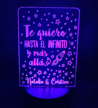 Regalo Romántico personalizado de decoraconlaser