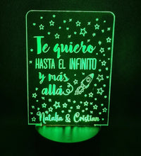 Regalo Romántico personalizado de decoraconlaser