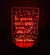 Regalo Romántico personalizado de decoraconlaser
