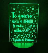 Regalo Romántico personalizado de decoraconlaser