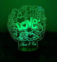 San Valentín personalizado de decoraconlaser